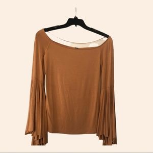 We The Free Bohemian Style Long Bell Sleeved shirt.